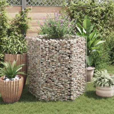 vidaXL Strat &amp;icirc;nălțat gabion hexagonal, 100 x 90 x 100 cm foto