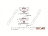 Dr!ve+ DP1010.10.0840 set placute frana,frana disc