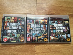 GTA IV ( 4 ) + GTA V (5 ) + Liberty city pentru PLAYSTATION 3 / PS3 foto