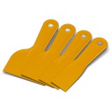 Set 4 spacluri profesionale Dekor, plastic, 40/50/80/100 mm