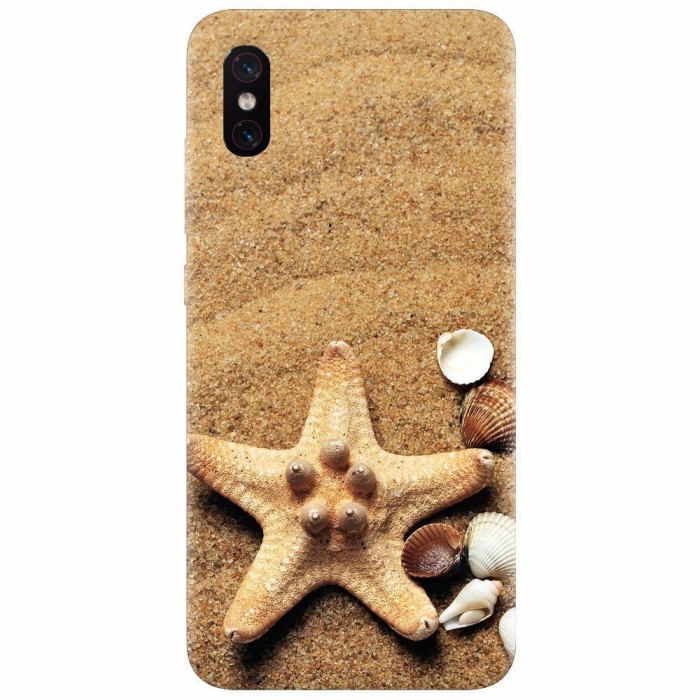 Husa silicon pentru Xiaomi Mi 8 Pro, Sea Shells