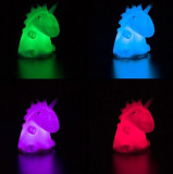 Veioza Unicorn multicolora , LEDicorn pentru copii Trendx