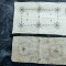Set mileuri din in, cusutea manual