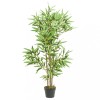 VidaXL Arbore din bambus artificial 552 de frunze 120 cm verde