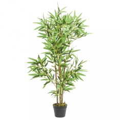 vidaXL Arbore din bambus artificial 552 de frunze 120 cm verde 358968