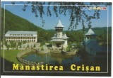 Carte postala-HUNEDOARA-MANASTIREA CRISAN, Circulata, Printata