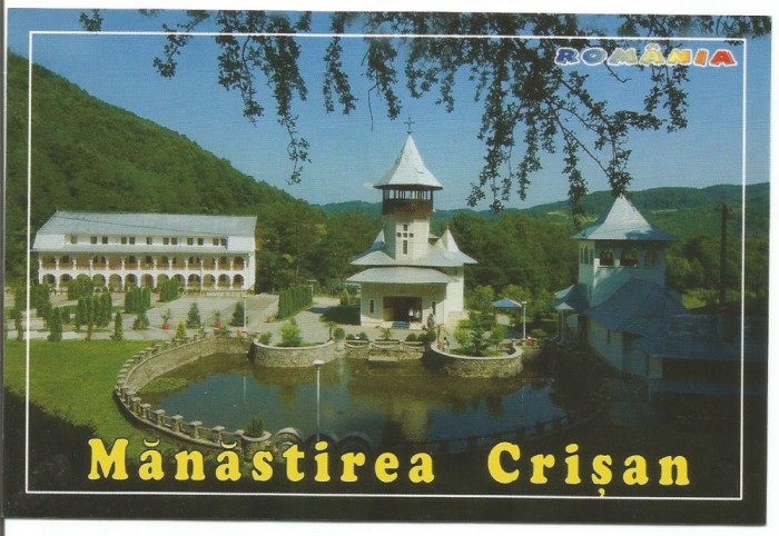 carte postala-HUNEDOARA-MANASTIREA CRISAN
