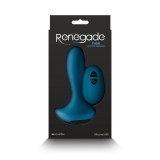 Masator Prostată Renegade Thor Teal cu &Icirc;ncălzire &amp; Telecomandă, Wireless, Silicon, Albastru