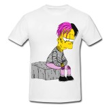 Tricou &quot; Lil Peep Bart Simpson &quot;