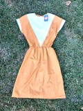 Rochita veche Romania 1978, nepurtata, cu eticheta originala atasata, fashion vintage, colectie, decor