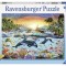 Puzzle Paradisul Delfinilor, 200 Piese