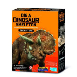 Set educativ Sapa si descopera Dinozauri - Triceratops, 4M