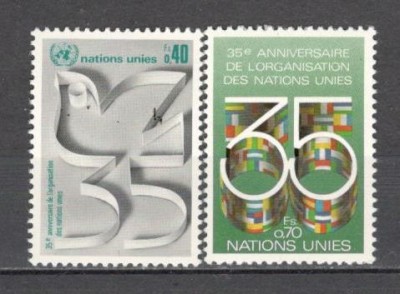 O.N.U.Geneva.1980 35 ani ONU SN.545 foto