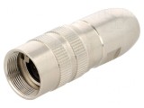 Conector M16 Mufă Mamă Lipire pe Cablu PIN 12 3A 60V, Lumberg