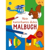 Mein kunterbuntes dickes Malbuch