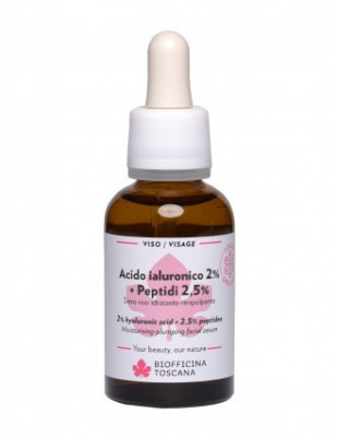 Ser de fata cu acid hialuronic si peptide, 30ml - Biofficina foto