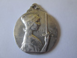 Cumpara ieftin Belgia,medalie argint:Clubul turistic La Hestre 30 ani 1882-1912, Europa