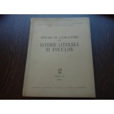 STUDII SI CERCETARI DE ISTORIE LITERARA SI FOLCLOR AN NR 2 AN XI, 2016