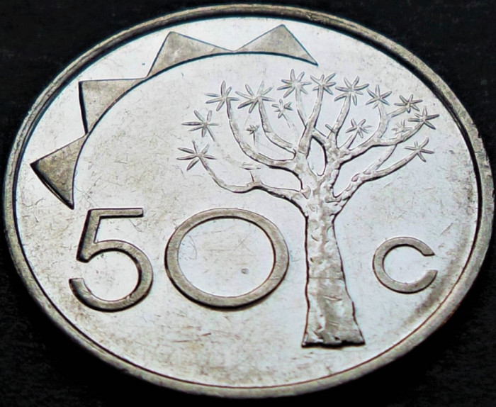 Moneda exotica 50 CENTI - NAMIBIA, anul 2010 * cod 3444