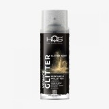 Vopsea Spray HQS cu efect Glitter Negru , 400 ml