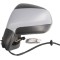 Oglinda usa exterioara Peugeot 3008, 08.2009-09.2016; 5008, 10.2009-04.2017, partea Stanga, reglare electrica; capac cromat; incalzit; sticla convexa