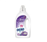 Detergent Lichid 2 in 1 Dero Lavanda si Iasomie, 1 L, 20 spalari