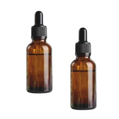 Set 2 sticle transparente de 50 ml cu pipeta