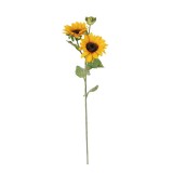 Floare decorativa artificiala, Floarea Soarelui, Galben, 62 cm, ATU-087685, Oem