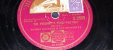 PLACA GRAMOFON / PATEFON. HIS MASTER&quot;S VOICE THE PRISONER&quot;S SONG FOX TROT