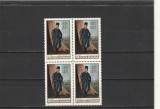 ROMANIA 1971 LP 753 -150 ANI MOARTEA LUI TUDOR VLADIMIRESCU BOLC DE 4 TIMBRE MNH