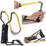 JUCĂRII METALICE DE TIP PRAȘTIE PENTRU COPII, CU STABILIZATOR DIN CAUCIUC ȘI TENSIONARE PUTERNICĂ