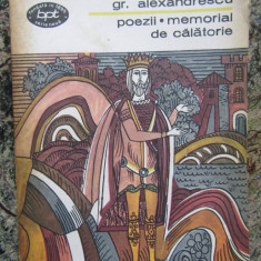 POEZII. MEMORIAL DE CALATORIE-GR. ALEXANDRESCU