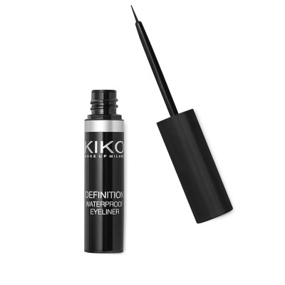 Tus de Ochi Rezistent, KIKO Milano, Definition Waterproof Eyeliner, Negru, 4.5 ml foto