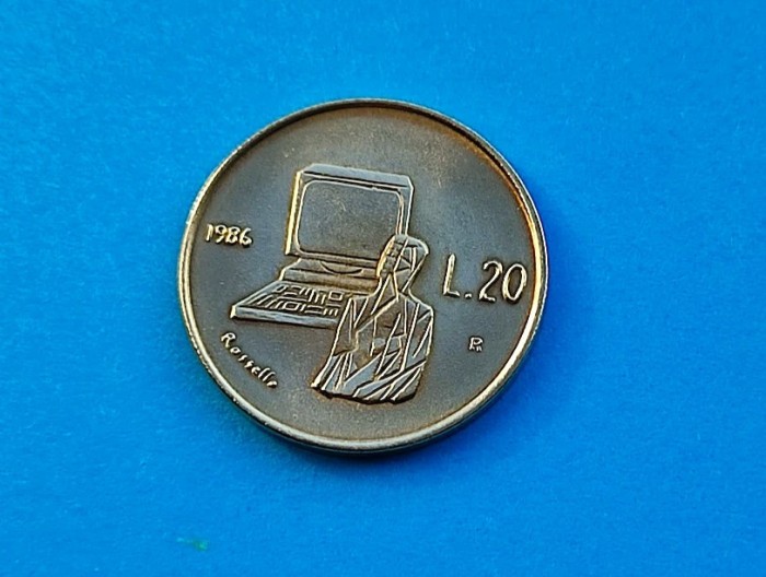 20 Lire 1986 San Marino-UNC-RAR