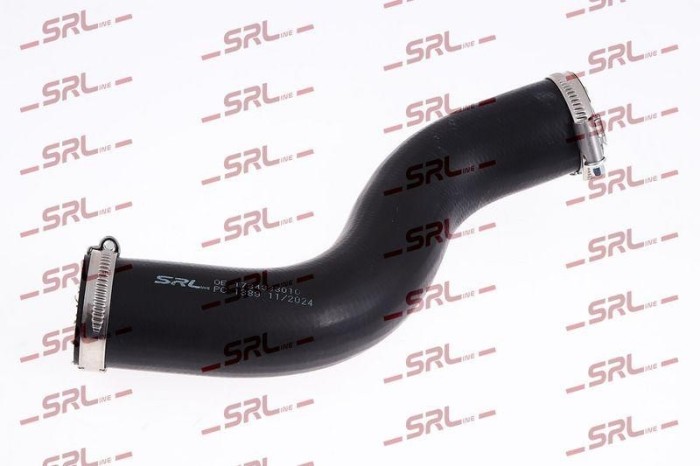 Furtun intercooler Toyota Corolla 02-07, motor: 1.4 D-4D, SRLine, Cauciuc, 1734333010