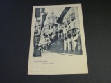 Carte Poștală Vintage Spania - Fuenterrab&iacute;a &bdquo;Strada Principală&rdquo; (cel mai probabil din perioada 1900&ndash;1940)