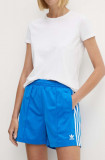 Cumpara ieftin Adidas Originals pantaloni scurti femei, cu imprimeu, high waist, IN6282
