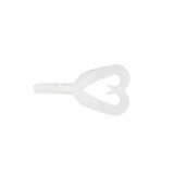 TWISTER MANNS TWINTAIL CULOARE WHITE 4CM 8BUC/PLIC