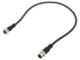 Cablu senzori/automatizări M12 0.5m 8 pini