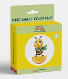 Descoperă FRUCTELE cu Nuța Albinuța (12 cartonaşe educative)