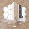 Set Oglinzi Design Hexagon - Oglinzi Decorative Acrilice Cristal - Diamant - MyStyle Luxury Home 10 bucati/set