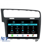 Navigatie Dedicata Volkswagen Golf 7 (2013-2020),QuadCore, 10Inch, 4Gb Ram, 64Gb Stocare, Carplay Performance AutoTuning