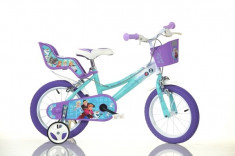 Bicicleta pentru fetite Frozen 14 inch foto