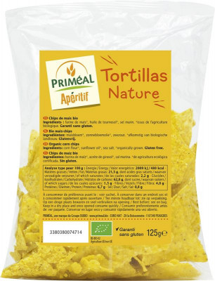 Chipsuri de Porumb Bio Tortillas Natur 125gr foto