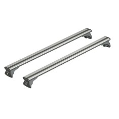 Set suporti portbagaj complet Silenzio In-Rail din aluminiu montaj in sina 2buc - L - Evos IA Garage AutoRide foto