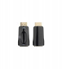 Convertor Adaptor HDMI la VGA + audio-Culoare Negru
