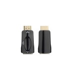 Convertor Adaptor HDMI la VGA + audio-Culoare Negru, Oem