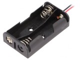 Suport Baterii AA R6 cu Cabluri 150mm