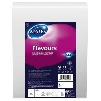 Mates Flavours Condom BX144 Clinic Pack foto