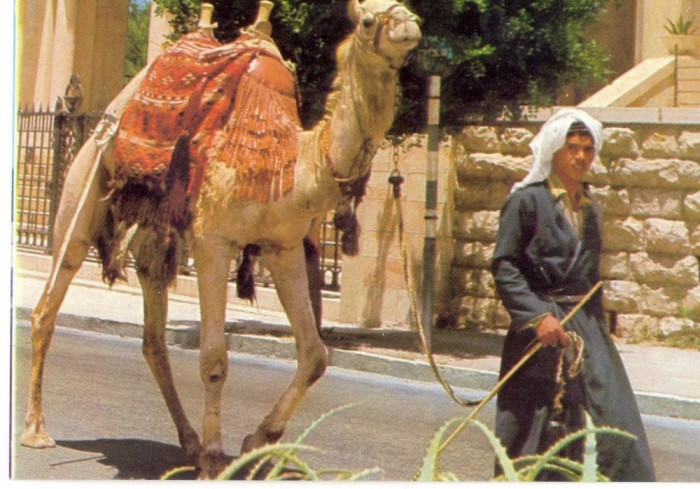 AD 1112 C. P. VECHE -IERUSALEM, OLD CITY STREET SCENE -IERUSALIM -ISRAEL